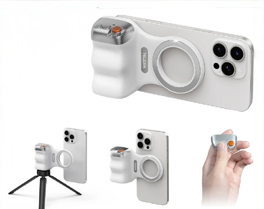 📱 Impugnatura Magnetica per Smartphone – Riprese Stabili e Controllo Totale
