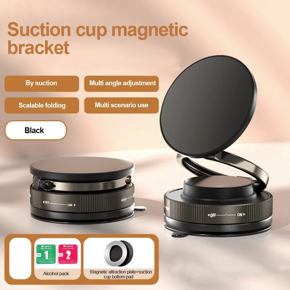 Supporto Magnetico 360° per Smartphone con Ventosa Ultra-Stabile