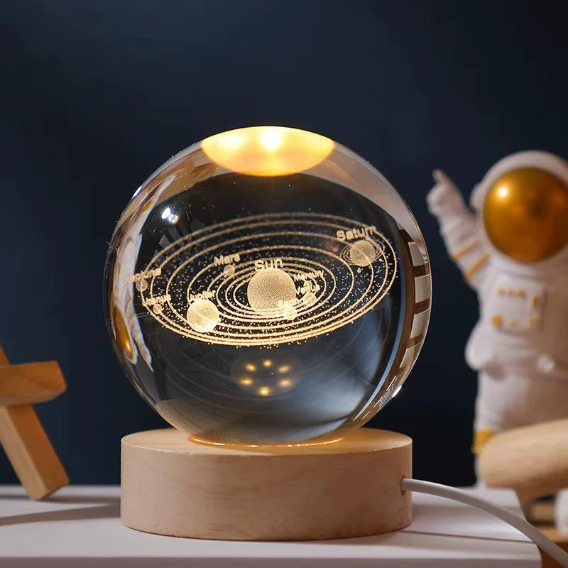 🪐 Lampada Notturna Sistema Solare 3D – Eleganza Cosmica per la Tua Casa