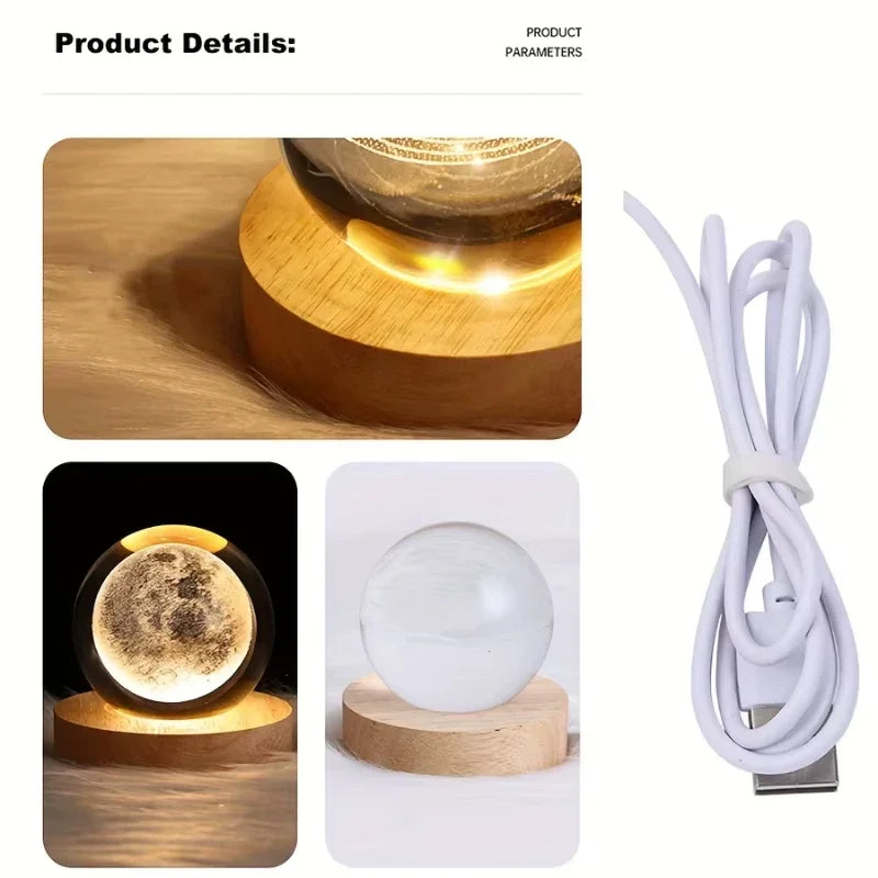 🪐 Lampada Notturna Sistema Solare 3D – Eleganza Cosmica per la Tua Casa