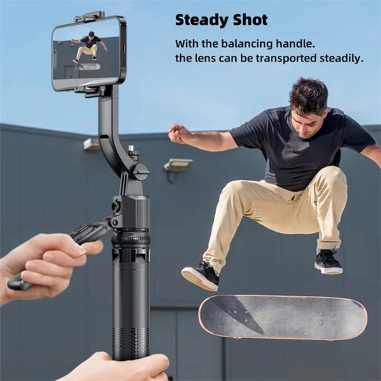 🔄✨ Selfie Stick Intelligente – Gimbal Rotante con Controllo Remoto e Rilevamento Facciale