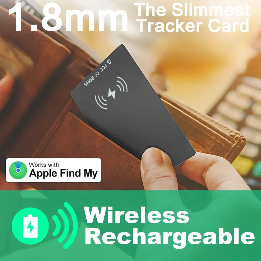 🕵️‍♂️Smart Tracker Ultra Sottile con Bluetooth per Portafogli e Oggetti Personali