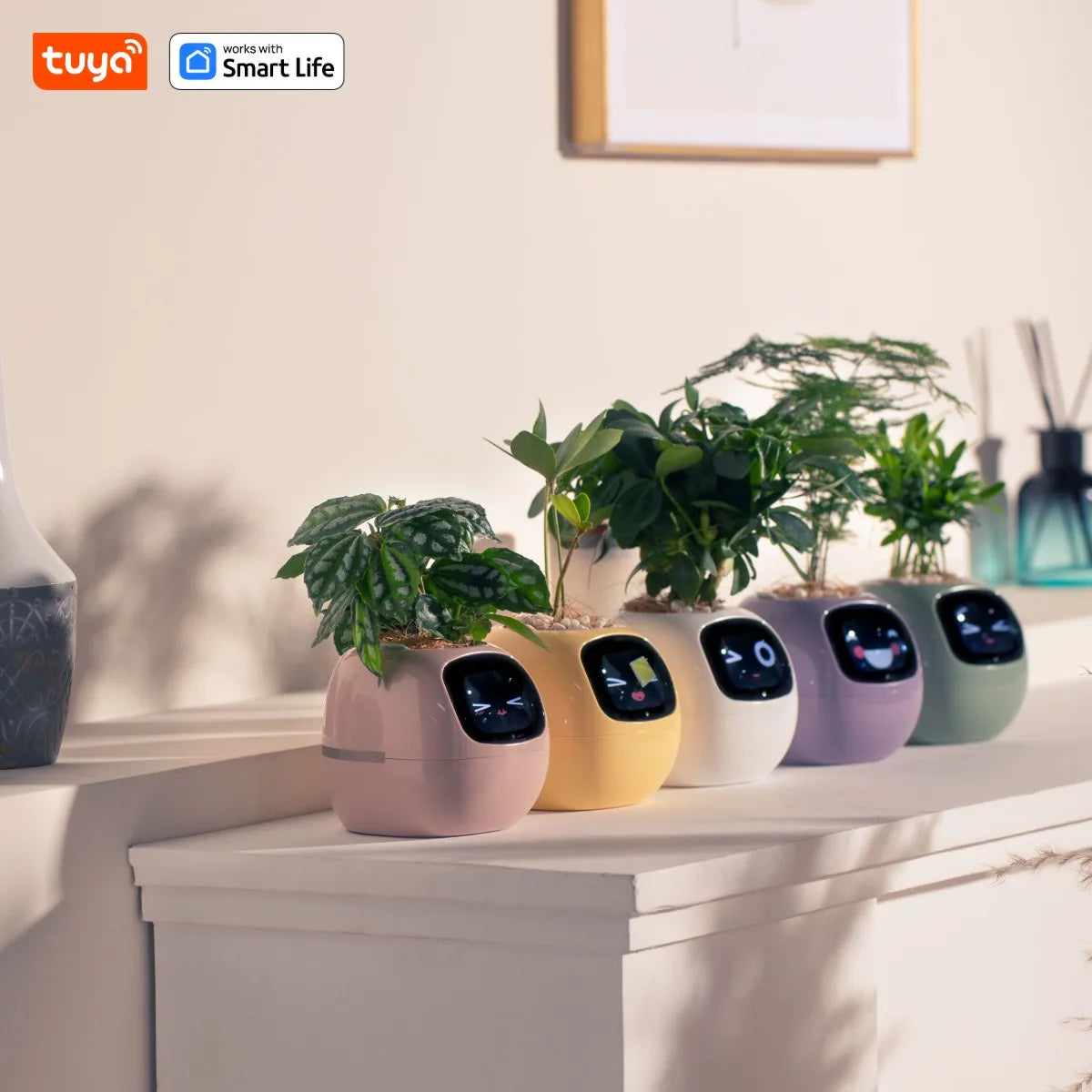 🌱 Fioriera Intelligente Bianca con AI