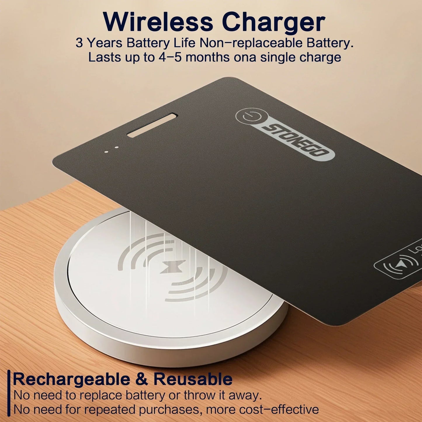 🕵️‍♂️Smart Tracker Ultra Sottile con Bluetooth per Portafogli e Oggetti Personali